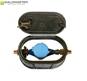 Iron cast water meter box