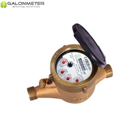 Multi jet liquid filled(semi dry) type water meter