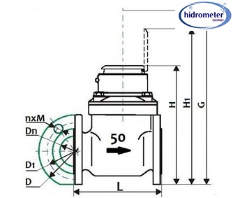 china Woltman meter with copper can register for sale